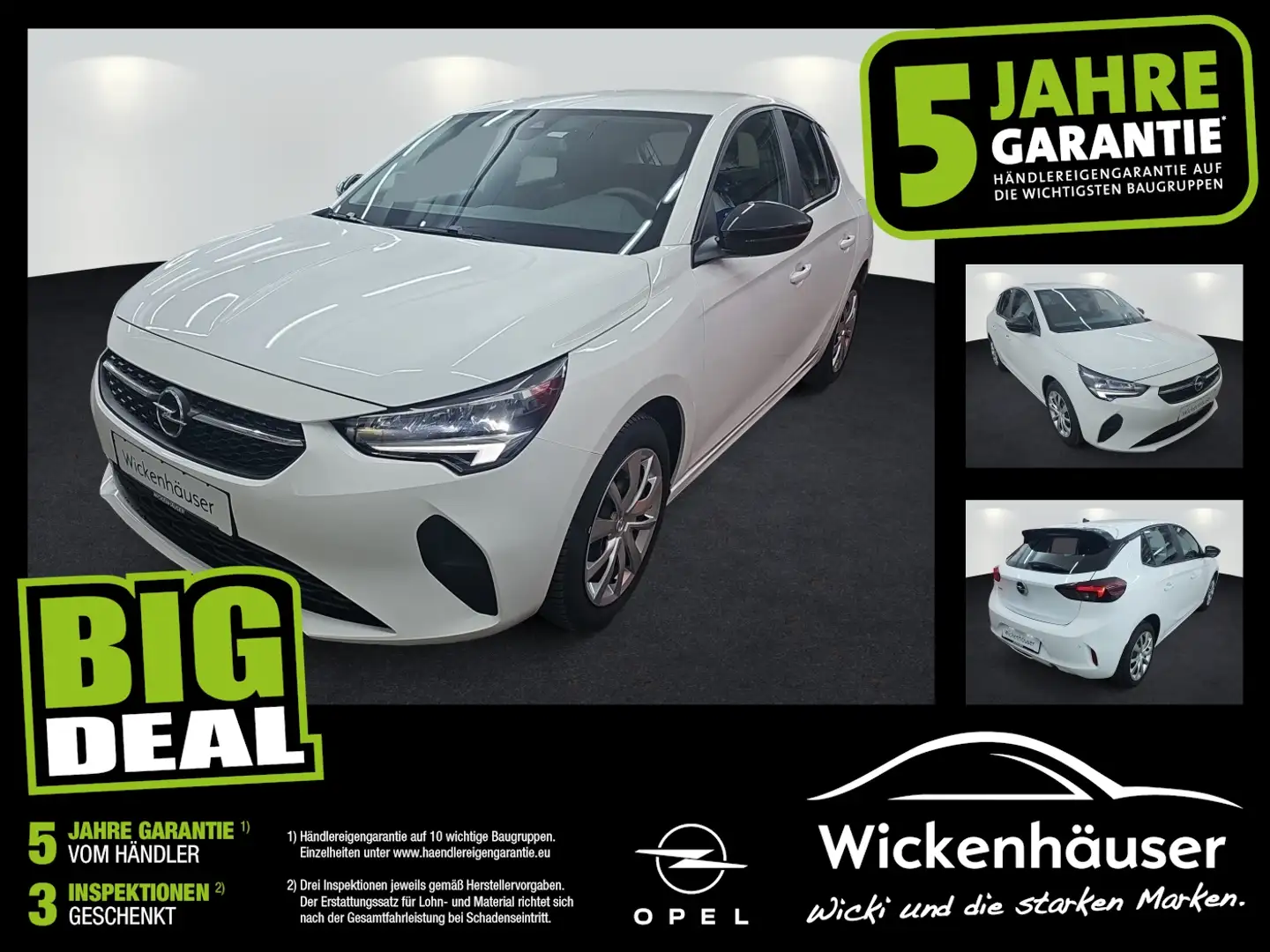 Opel Corsa F 1.2 Turbo AUTOMATIK*LED*PDC*KLIMA Blanco - 1