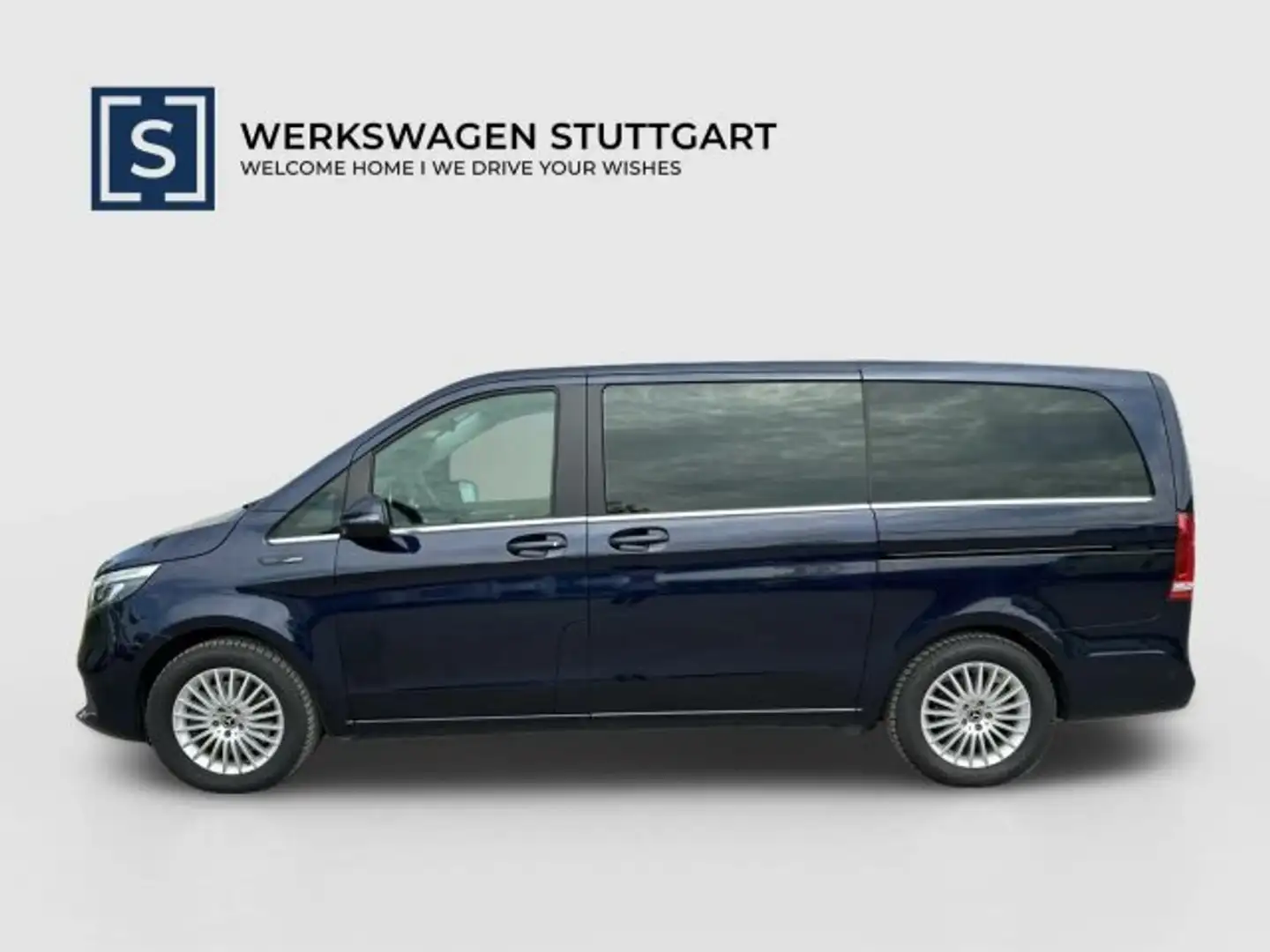 Mercedes-Benz EQV 300 EQV 300 AVANTGARDE Lang LED 7 STIZE LEDER KAMERA Blau - 2