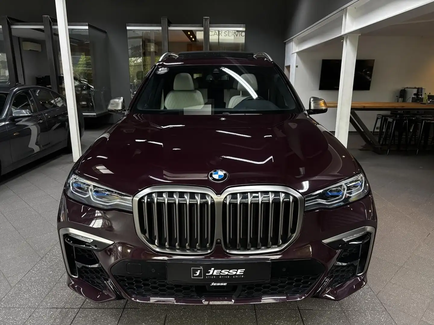 BMW X7 M i Laser 360 HUD H&K Luftfederung 7 Sitzer Mauve - 2