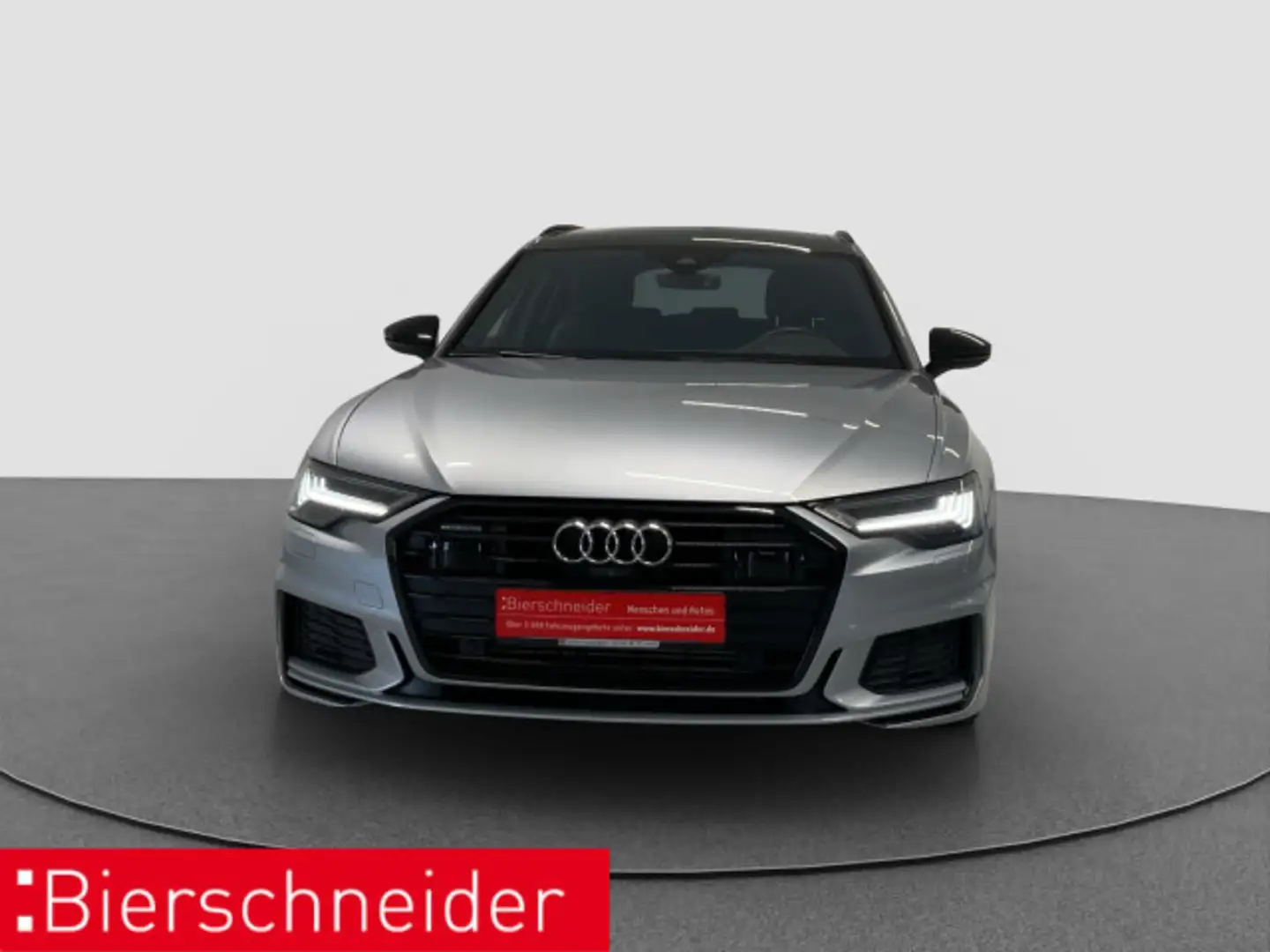 Audi A6 Av 55 TFSI e qu S-Line Black AHK MATRIX PANO srebrna - 2