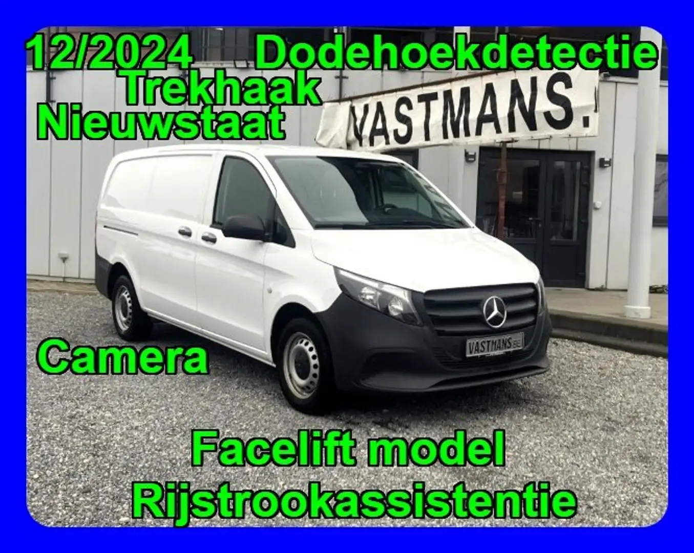 Mercedes-Benz Vito 114 26.440€+BTW / Trekhaak / NIEUWSTAAT 12-2024 Blanc - 1