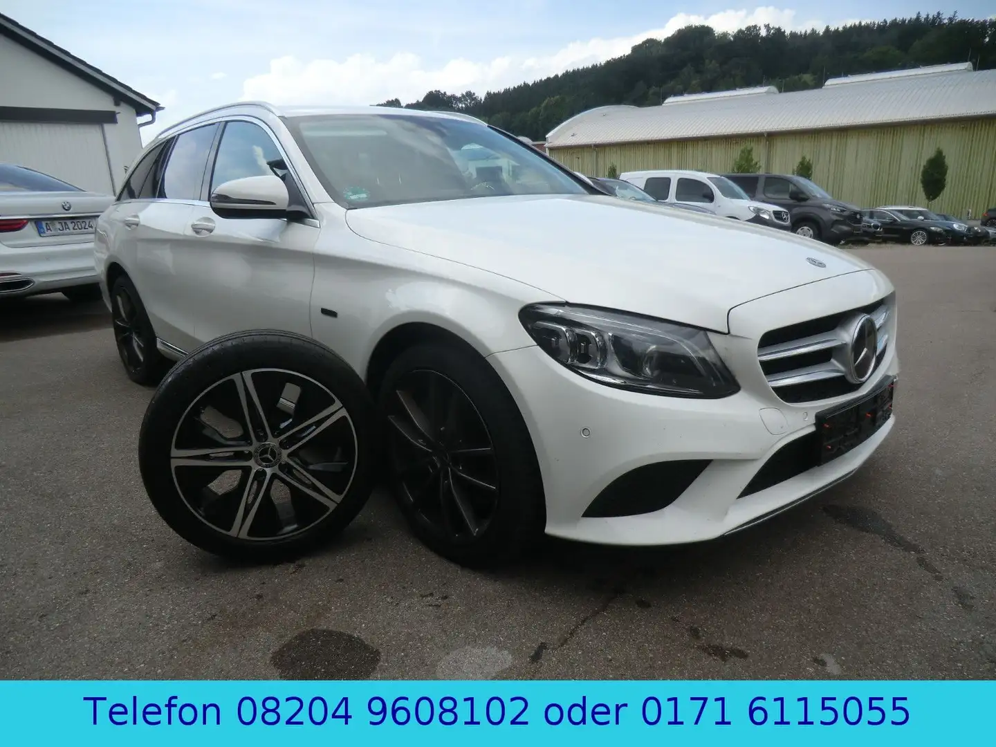 Mercedes-Benz C 300 T de Avantgarde/AHK/Burmester HiFi/1.Hand Weiß - 1