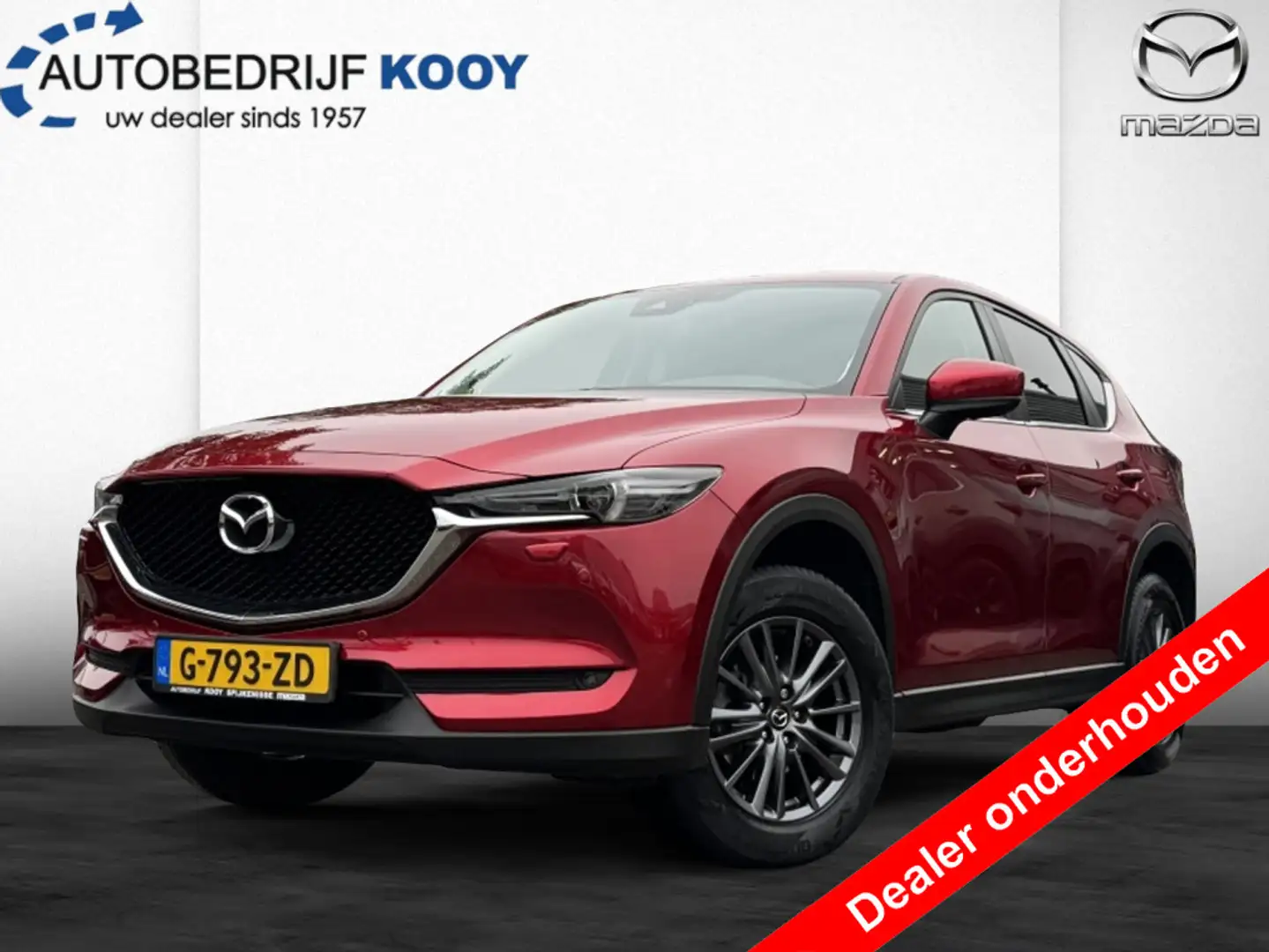 Mazda CX-5 2.0 165pk Business Comfort Automaat / Afn. trekhaa Rouge - 1