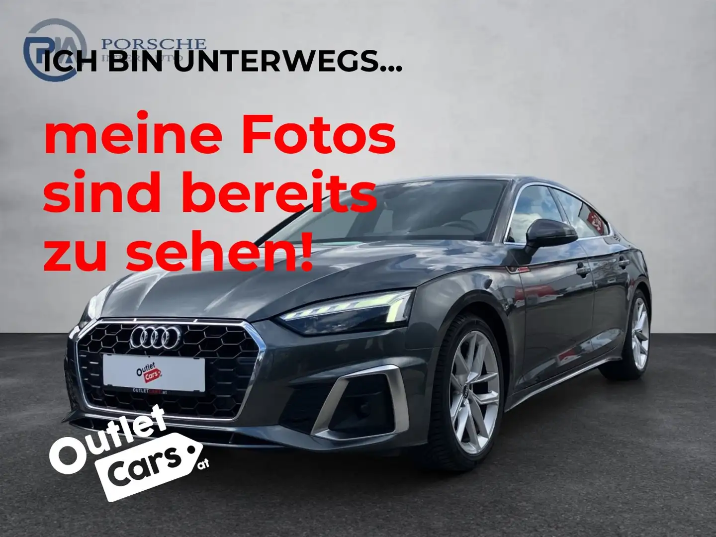 Audi A5 SB 35 TDI S-Line Aut. MATRIX+B&O+LEDER+ASSIST Grau - 1