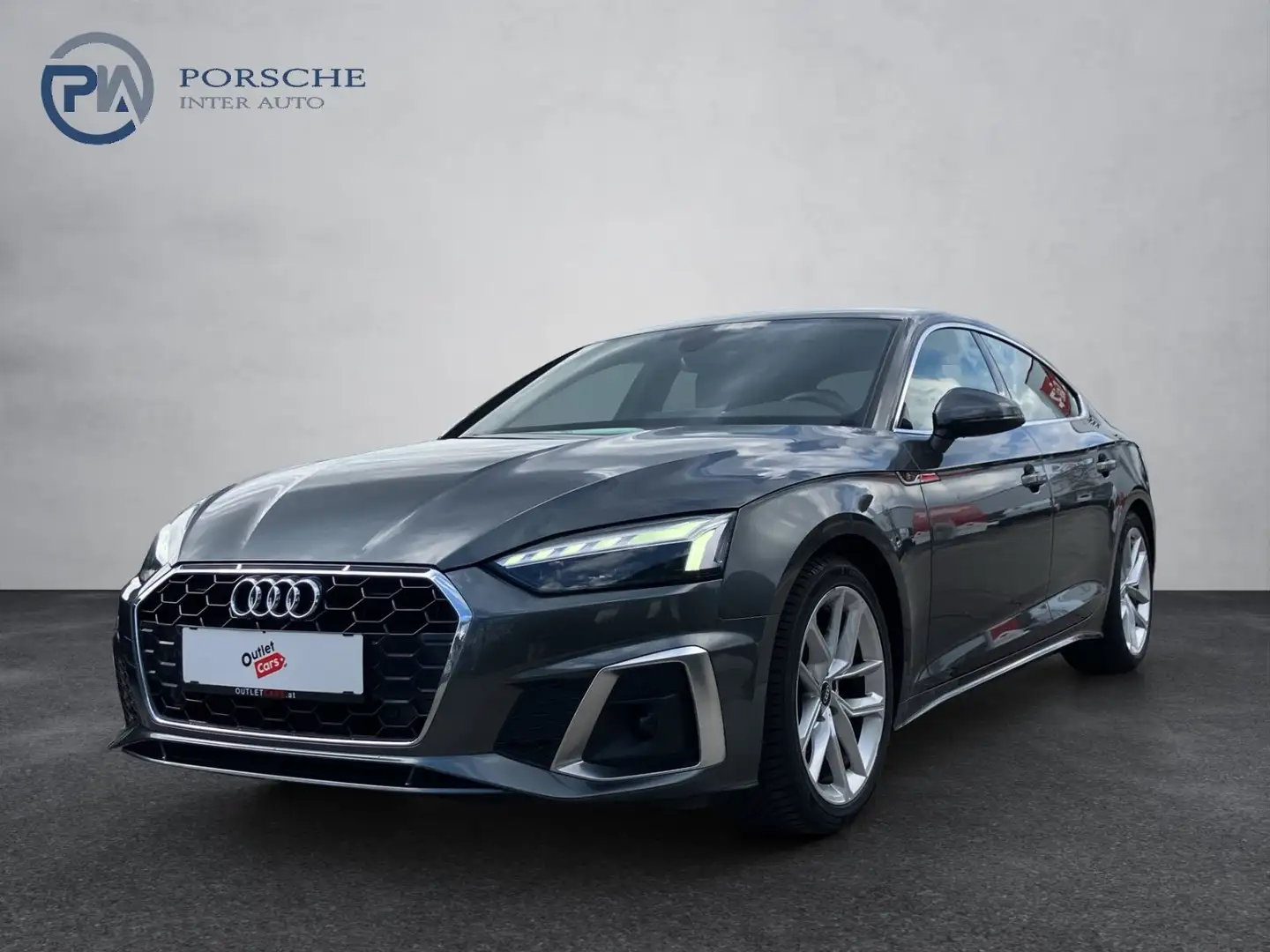 Audi A5 SB 35 TDI S-Line Aut. MATRIX+B&O+LEDER+ASSIST Grau - 2