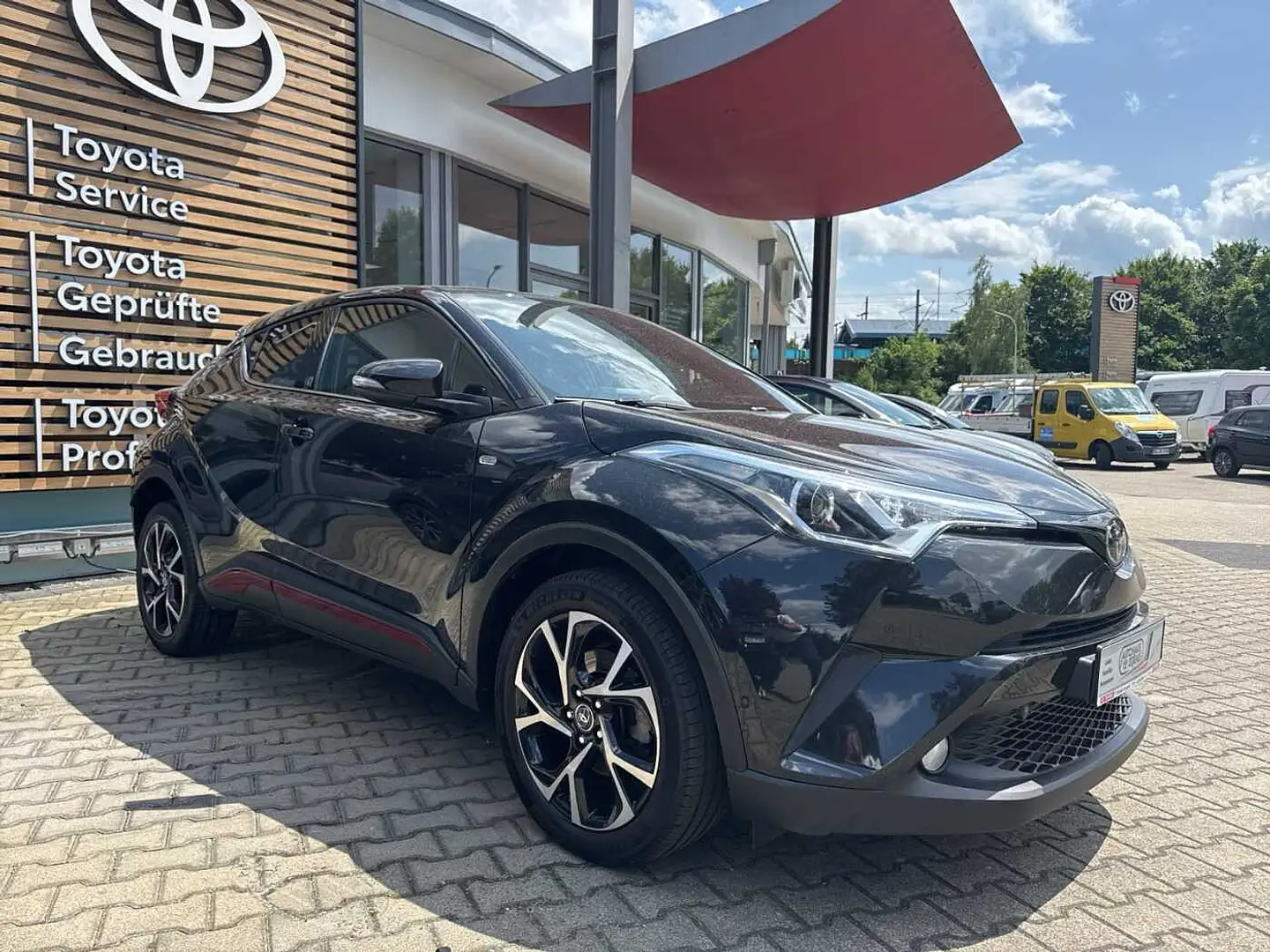Toyota C-HR 1.2 Turbo Team Deutschland SHZ, EPH Schwarz - 2