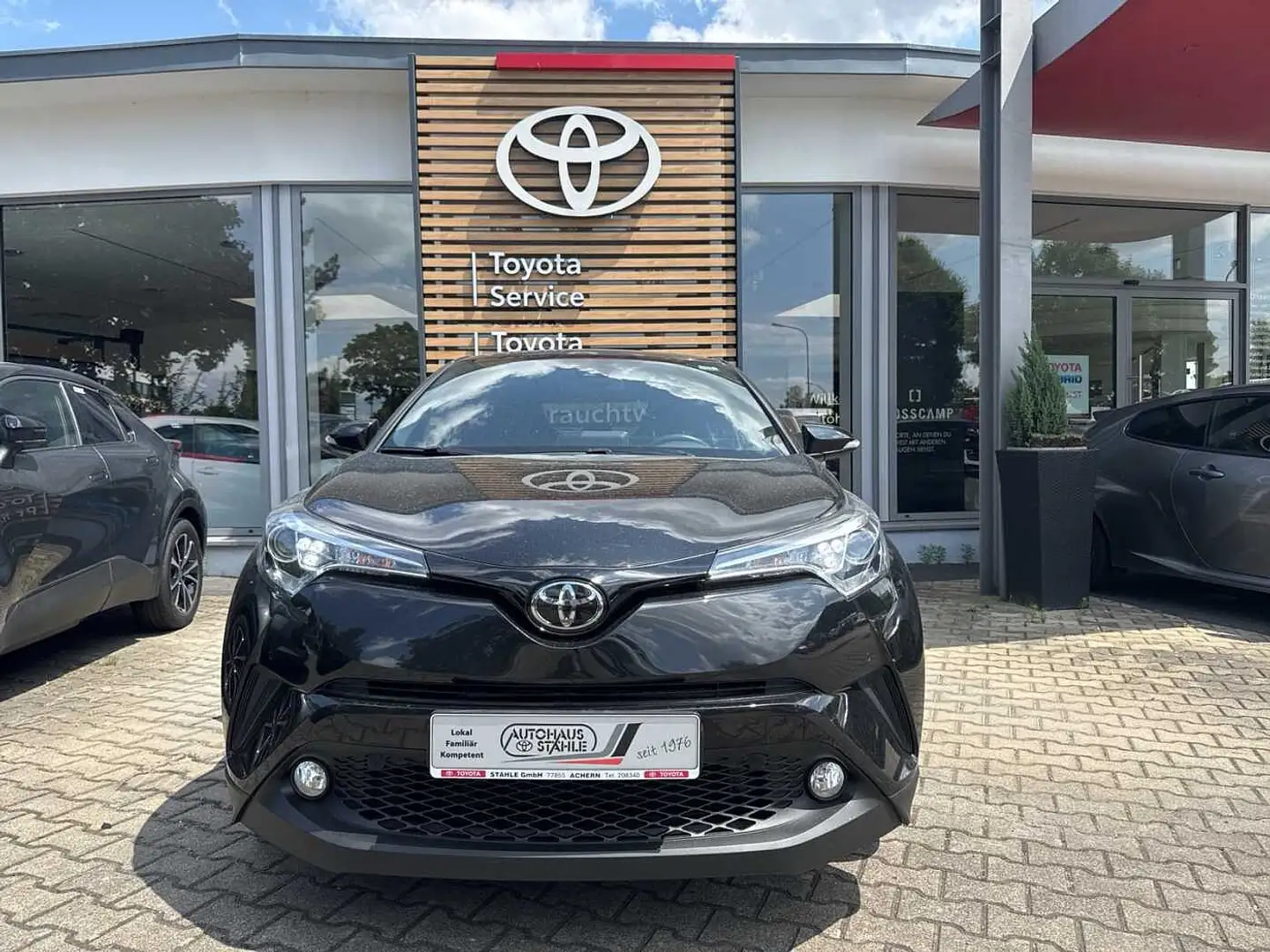 Toyota C-HR 1.2 Turbo Team Deutschland SHZ, EPH Schwarz - 1