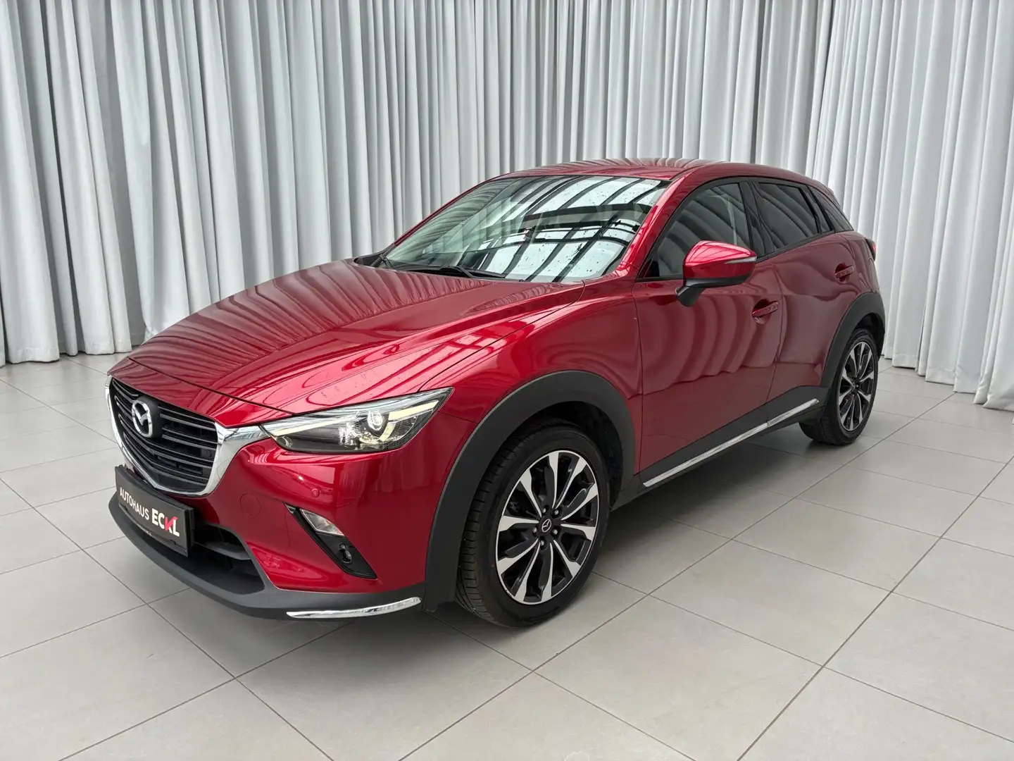 Mazda CX-3 G150 AWD AHK AUT Kam. KlimaA LED LM Navi Rot - 2