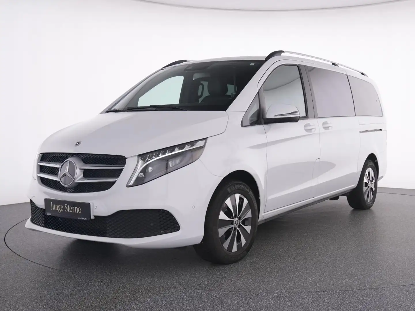 Mercedes-Benz V 250 d 4M MBUX+Navi+LED-ILS+AHK+Sthg+Leder+RFK Weiß - 2