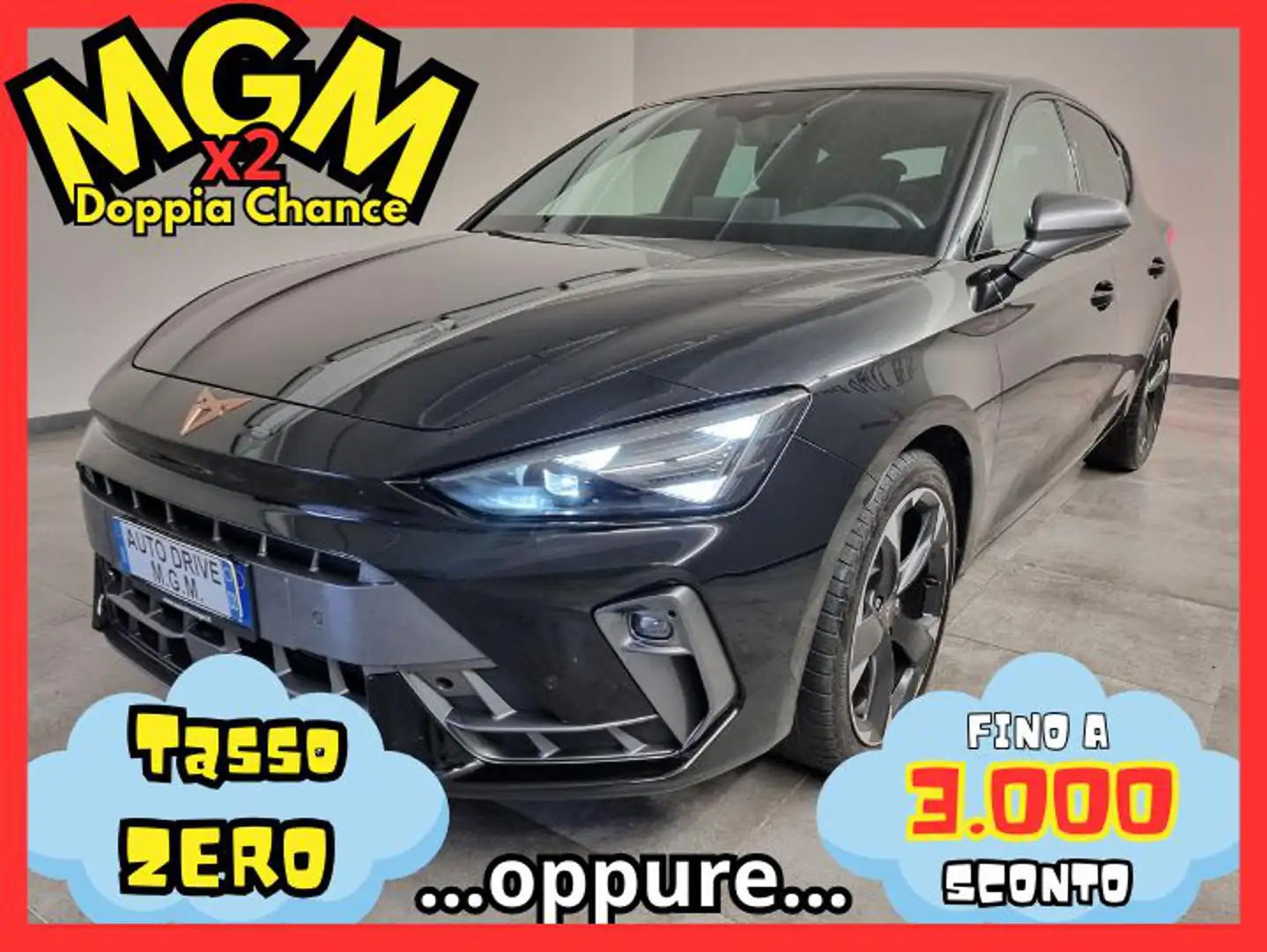 CUPRA Leon 1.5 Hybrid 150 CV DSG Noir - 1