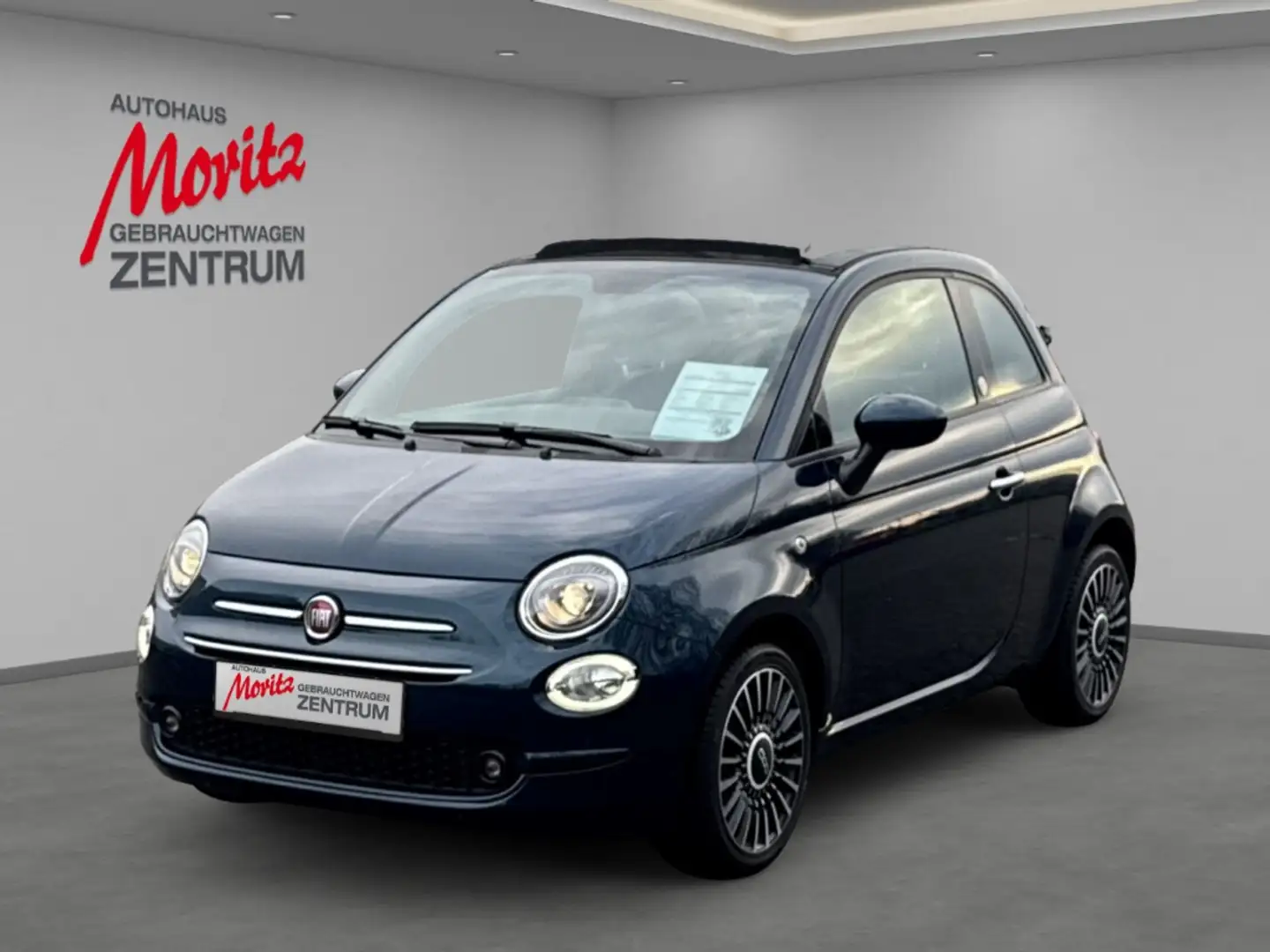 Fiat 500 Cabrio 1.0 Launch Edition *NAVI*DAB*ANDROID* Blau - 1