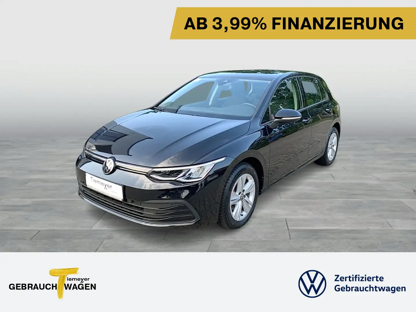 Volkswagen Golf 2.0 TDI DSG LIFE NAVI ACC APP-CONNECT DAB+ Schwarz - 1
