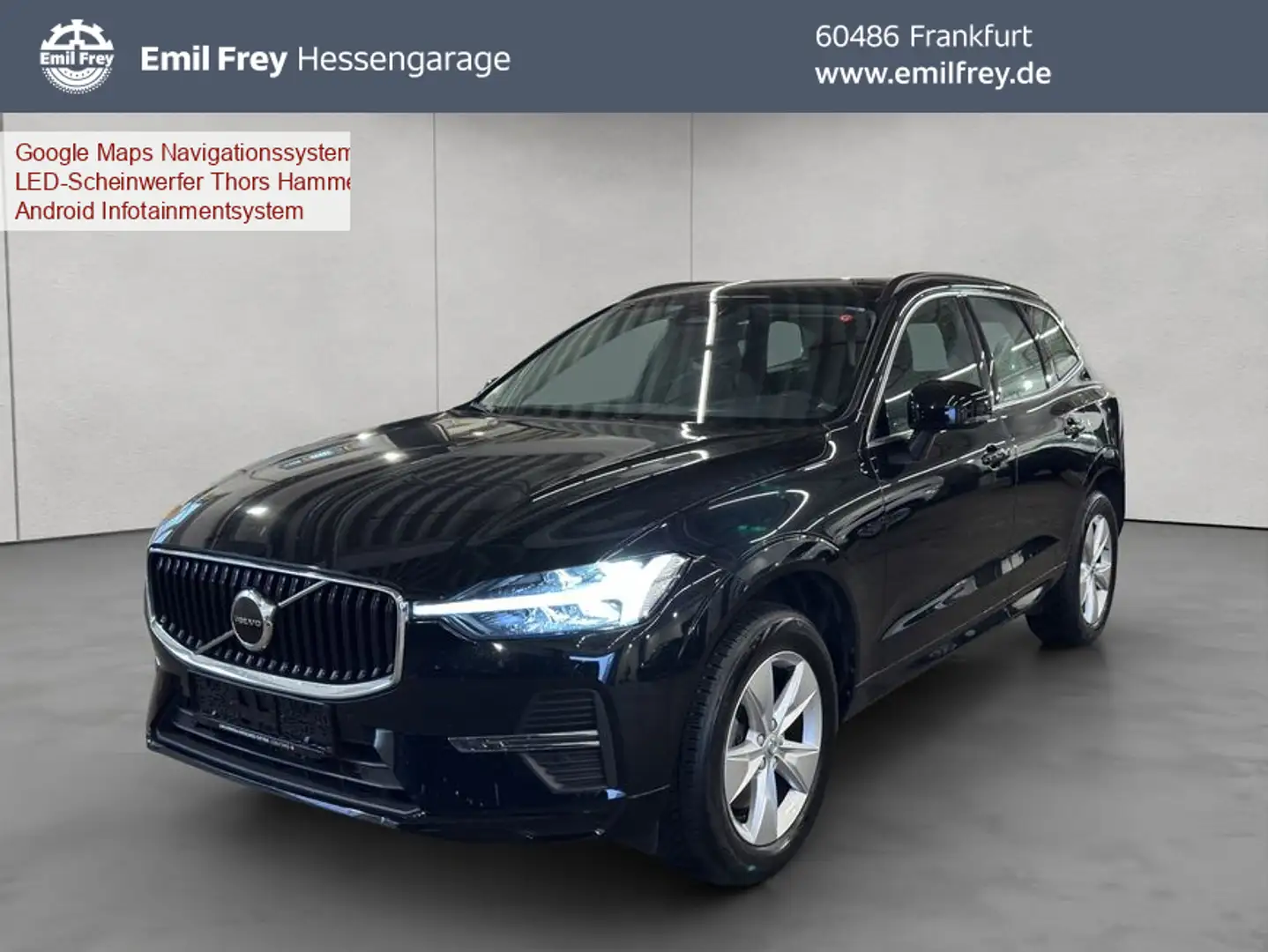 Volvo XC60 XC60 B4 Core Aut PilotAssist Google-Maps LED Kamer Zwart - 1