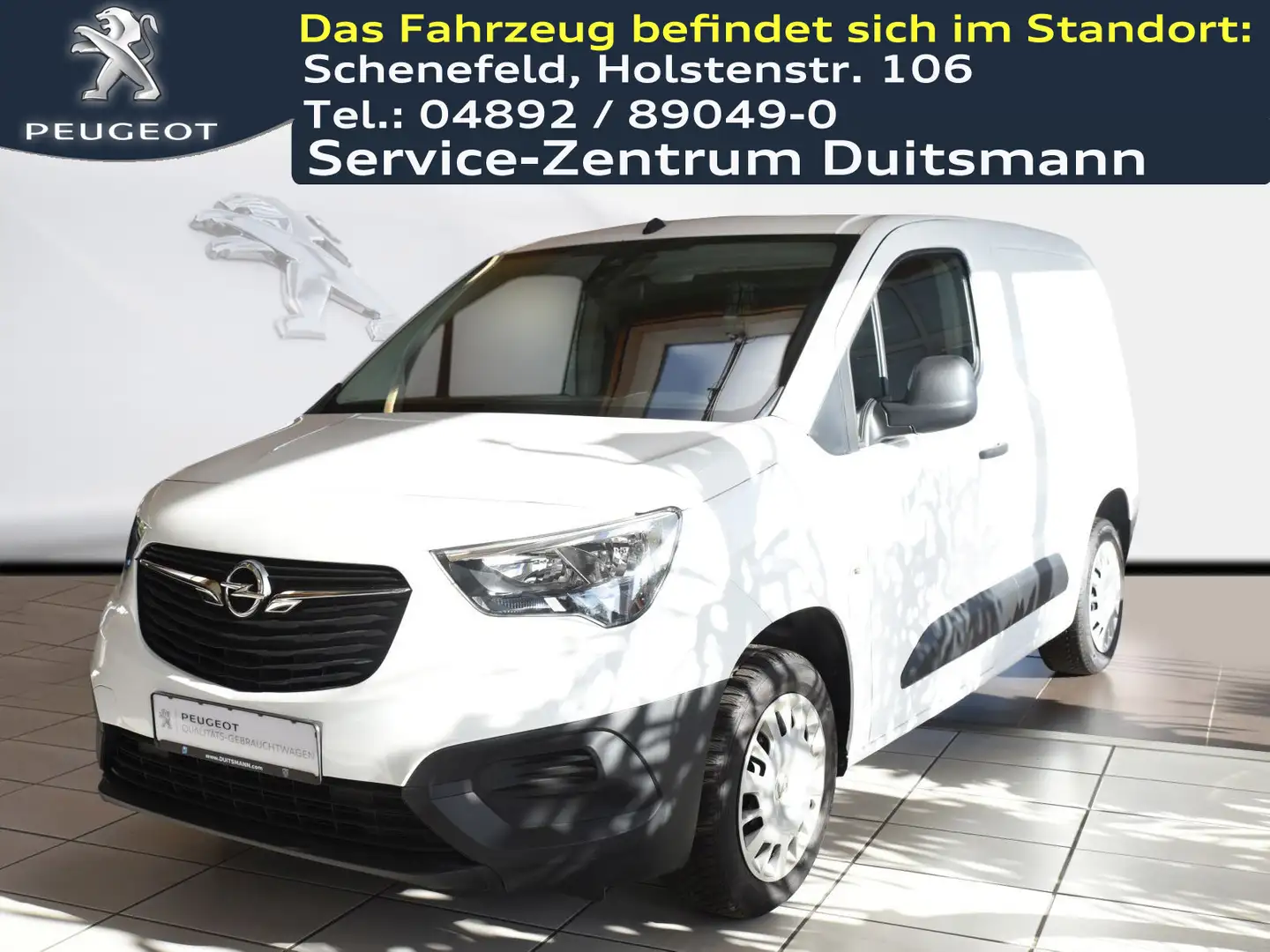Opel Combo Cargo 1.5 D Edition++KLIMA++BLUETOOTH Weiß - 1