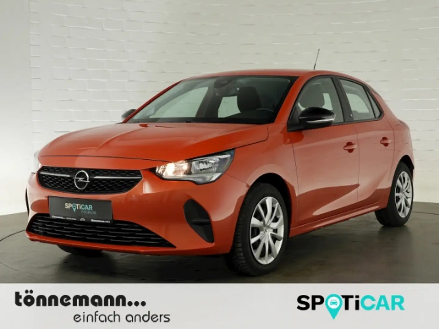Opel Corsa-e F EDITION 50kWH AT+KLIMAAUTOMATIK+KEYLESS+CARPLAY+ Orange - 1