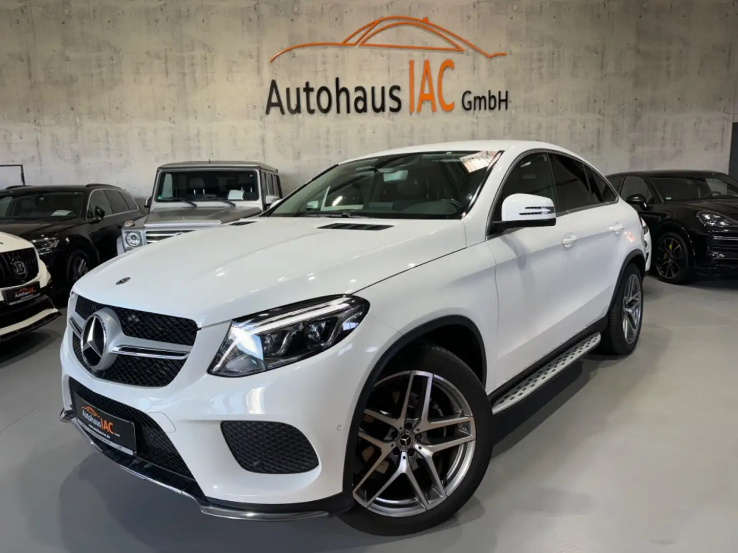 Mercedes-Benz GLE 350 Coupe/4Matic/SHZ/360*/TEMP/AMG Weiß - 1