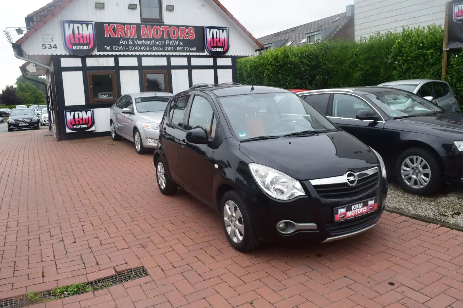 Opel Agila B TÜV/AU NEU, KLIMA, ELEK. SEITENSPIEGEL Schwarz - 2