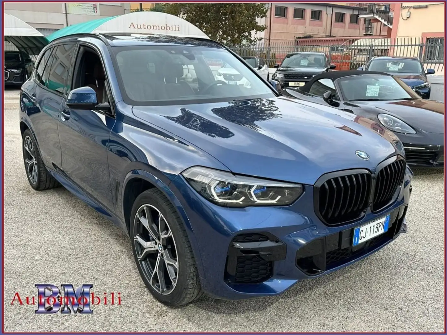 BMW X5 xDrive30d 48V MSPORT TETTO RADAR KAMERA C21" LASER Blau - 1