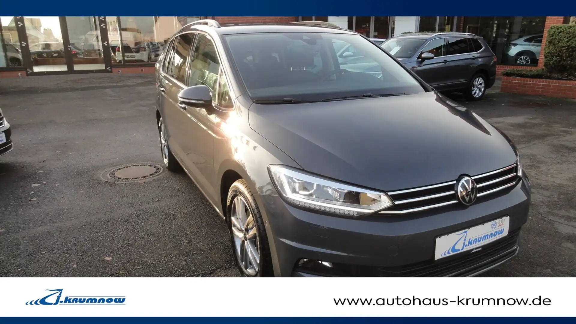 Volkswagen Touran Touran Comfortline 1.5 TSI DSG LED+NAVI+AHK+ACC Gris - 1