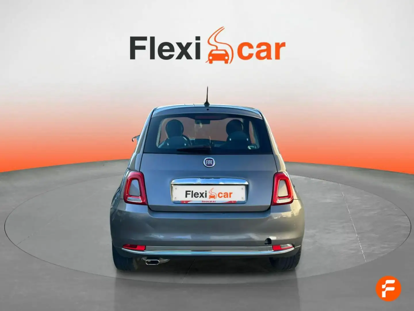 Fiat 500 1.2 Lounge Gris - 2