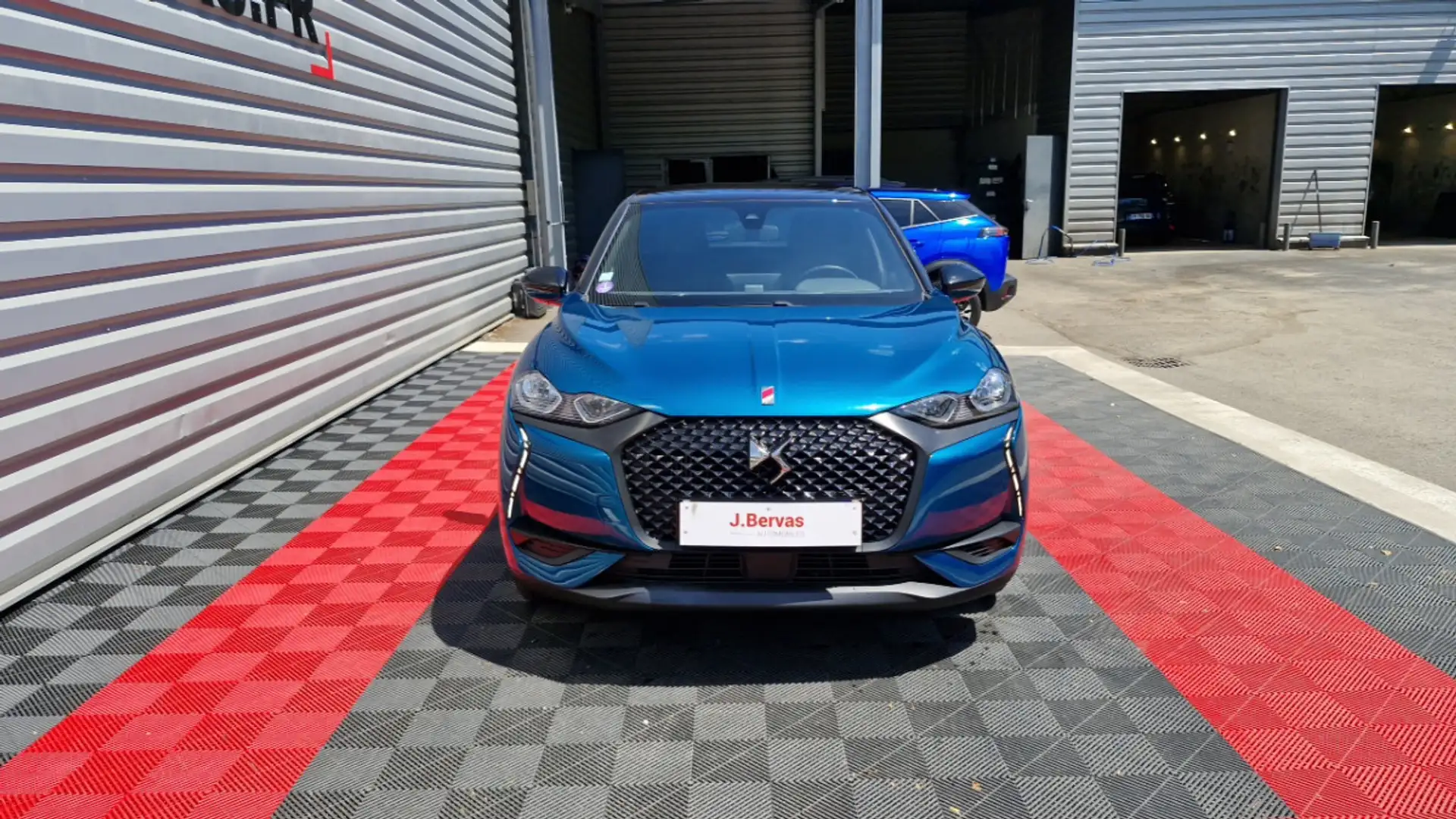 DS Automobiles DS 3 Crossback PureTech 130 Auto Performance Line Bleu - 2