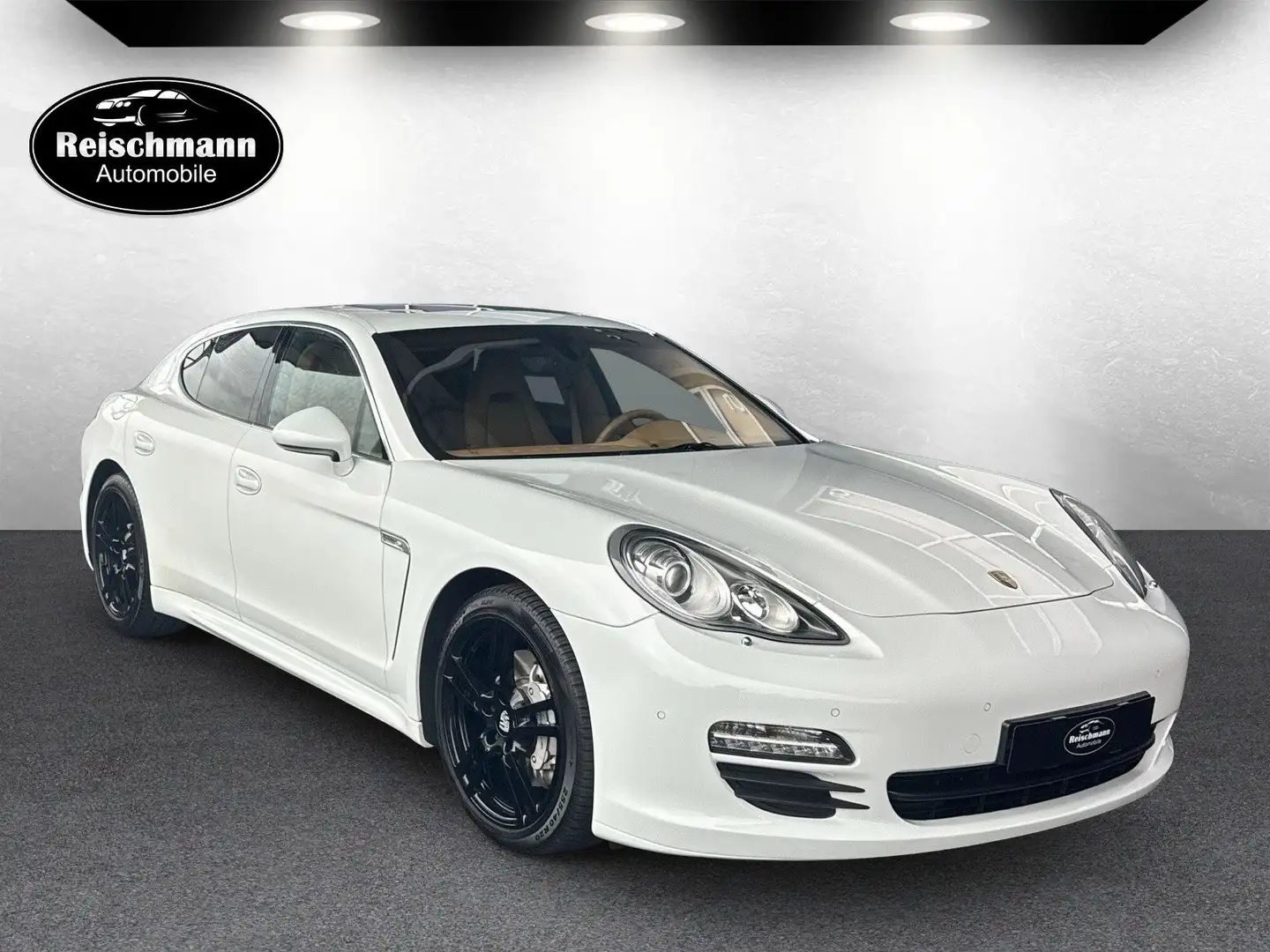 Porsche Panamera 4S V8 PDK 88Tkm Leder Klima Klappenausp Blanc - 2