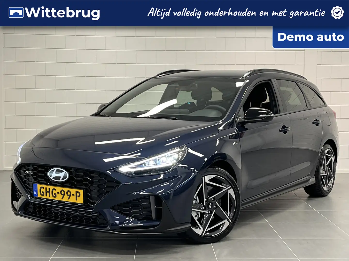 Hyundai i30 Wagon 1.5 T-GDi MHEV N Line STOELVERWARMING | 18 I Blauw - 1