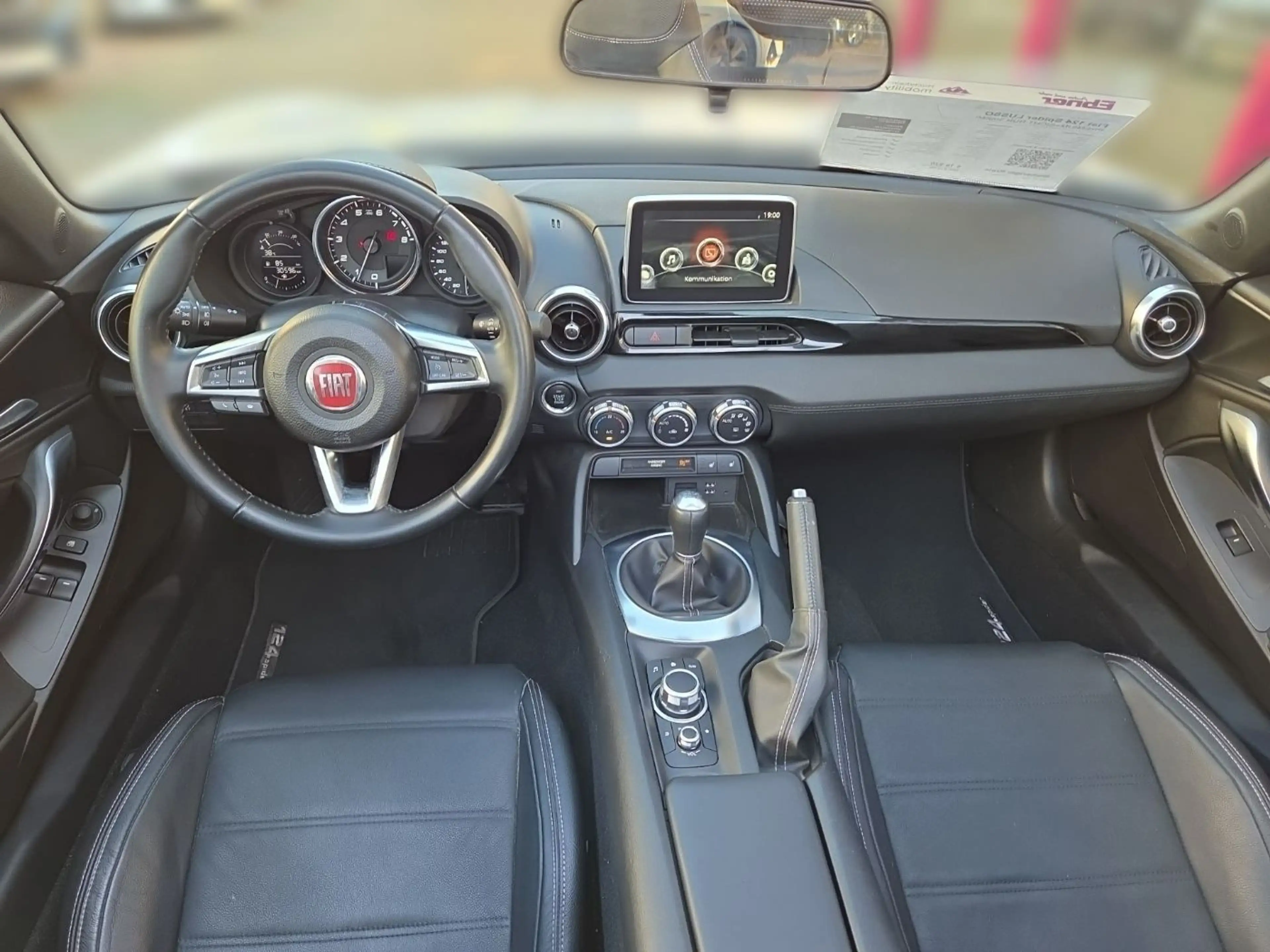 Fiat 124 Spider LUSSO PREMIUM+SICHT NUR 30tKM! LED+NAVI+KAMERA+SIT — photo 11