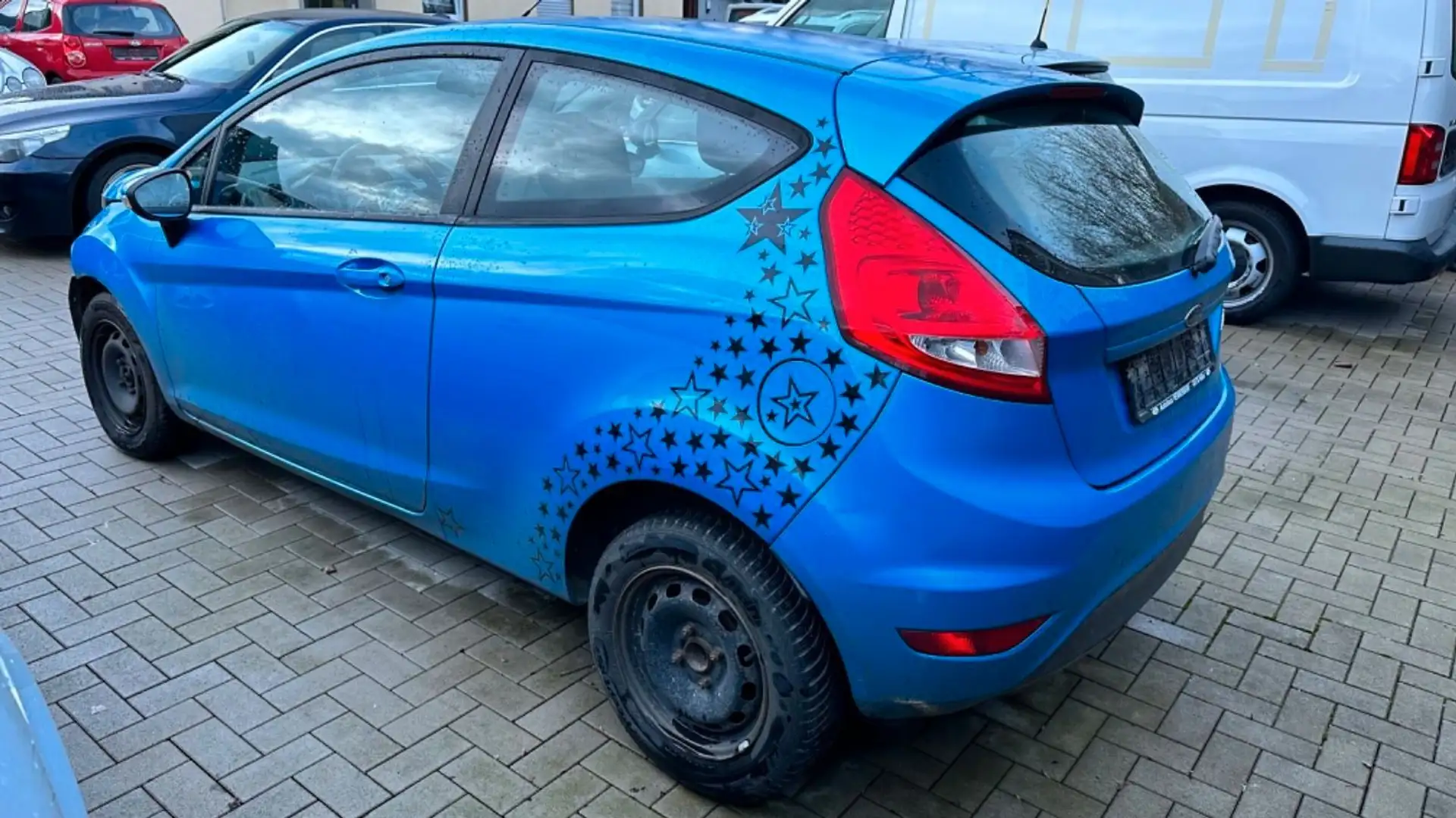 Ford Fiesta Trend Klima -Unfallwagen Bleu - 2