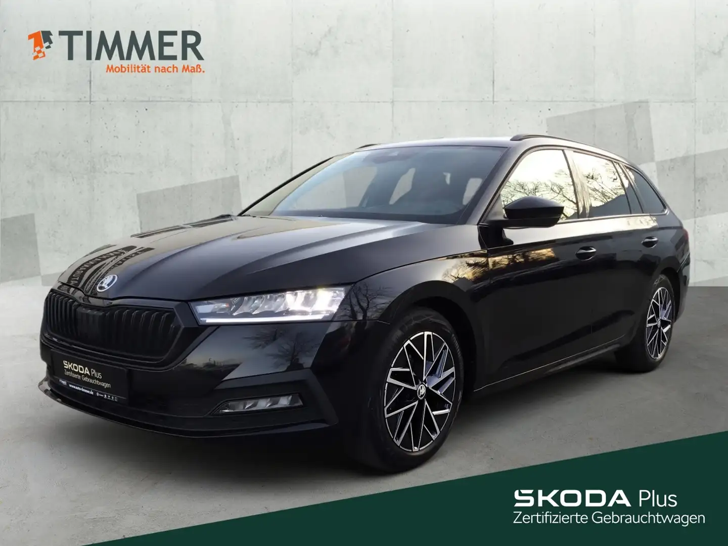 Skoda Octavia Combi 2.0 TDI DSG SPORTPAKET +AHK +CANTON +HuD +L Schwarz - 1