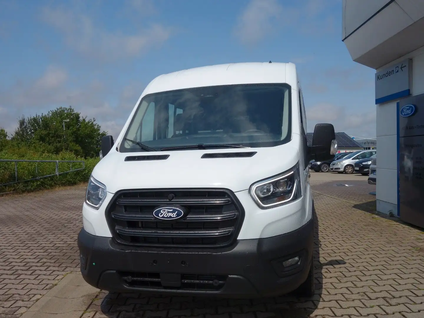 Ford Transit DOKA 350L3 Trend FWD SHZ Kamera Weiß - 2