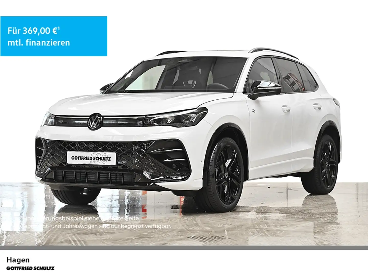 Volkswagen Tiguan R-Line 2 0 TDI DSG Black StylePano+AHK+IQ.Drive+Wi Weiß - 1