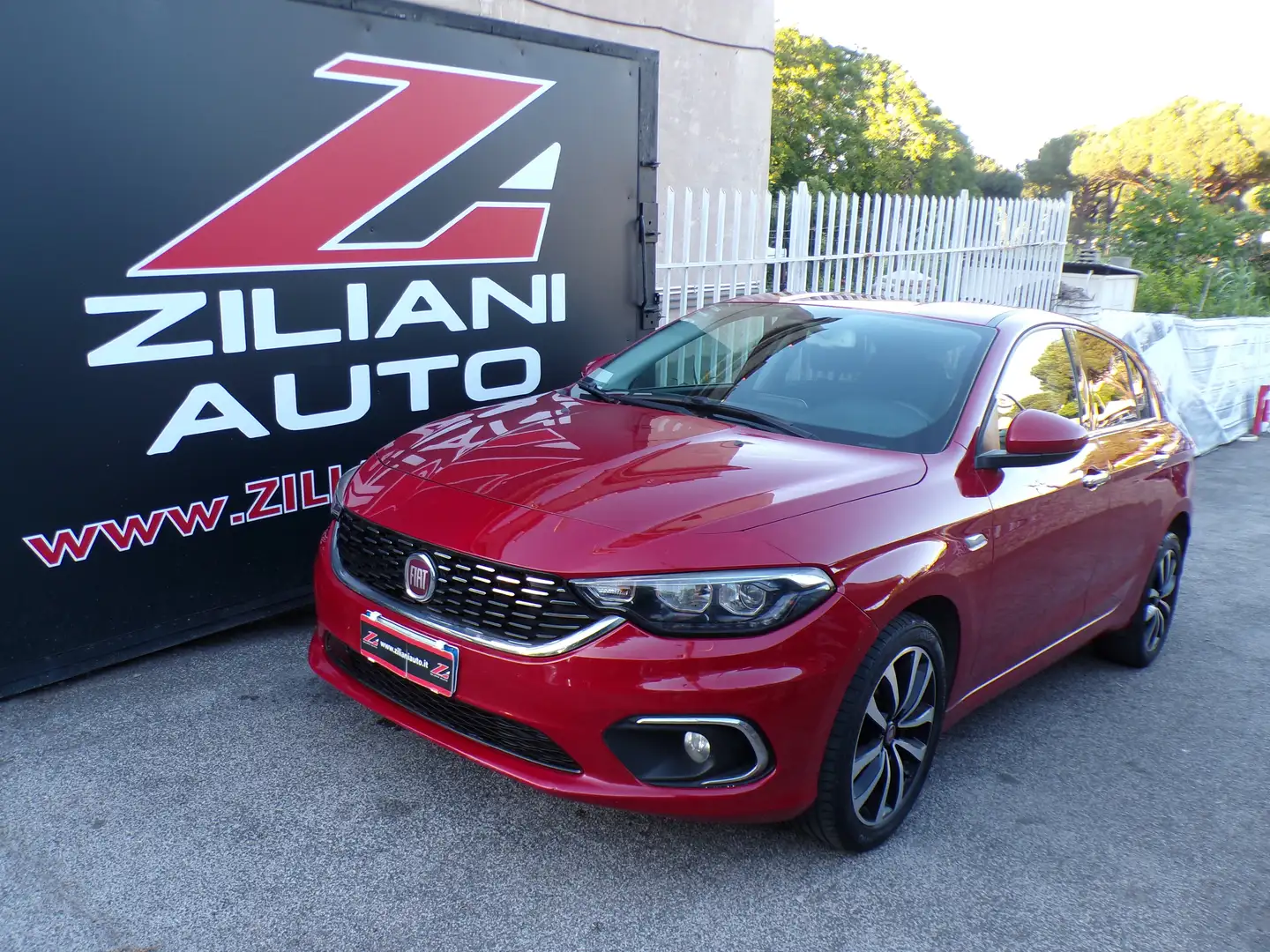 Fiat Tipo 1.6 mjt Lounge UNIPRO' ..EURO 6..BLUETOOTH.. Rosso - 1