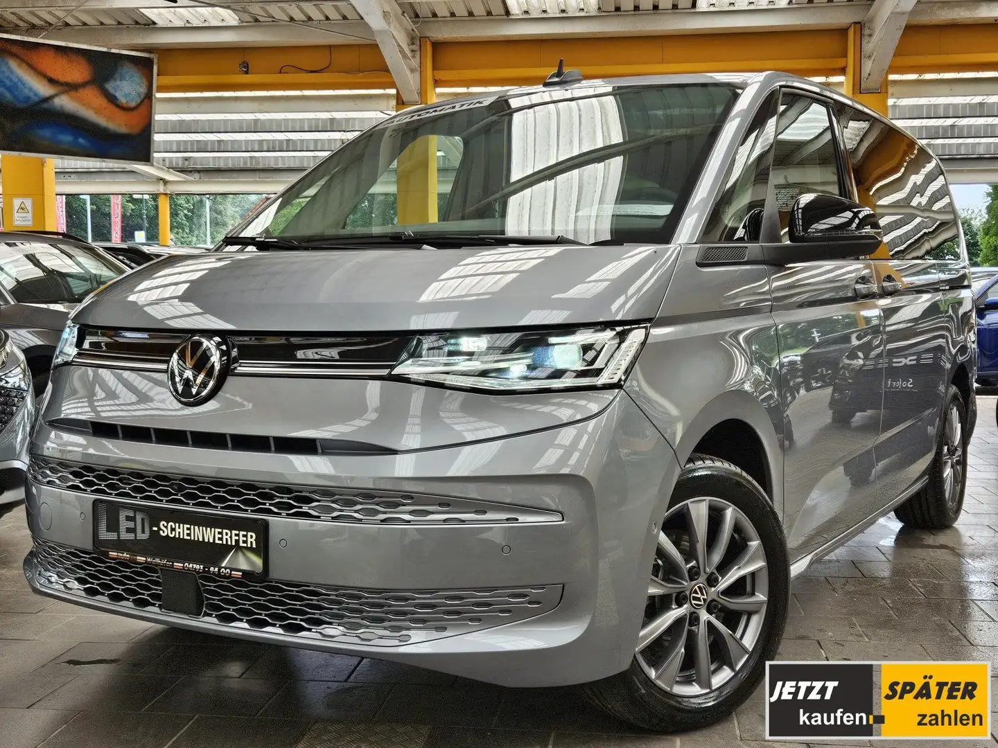 Volkswagen T7 Multivan Multivan TDI L2 lang Panorama mit GJR +abnehm. AHK Silber - 1