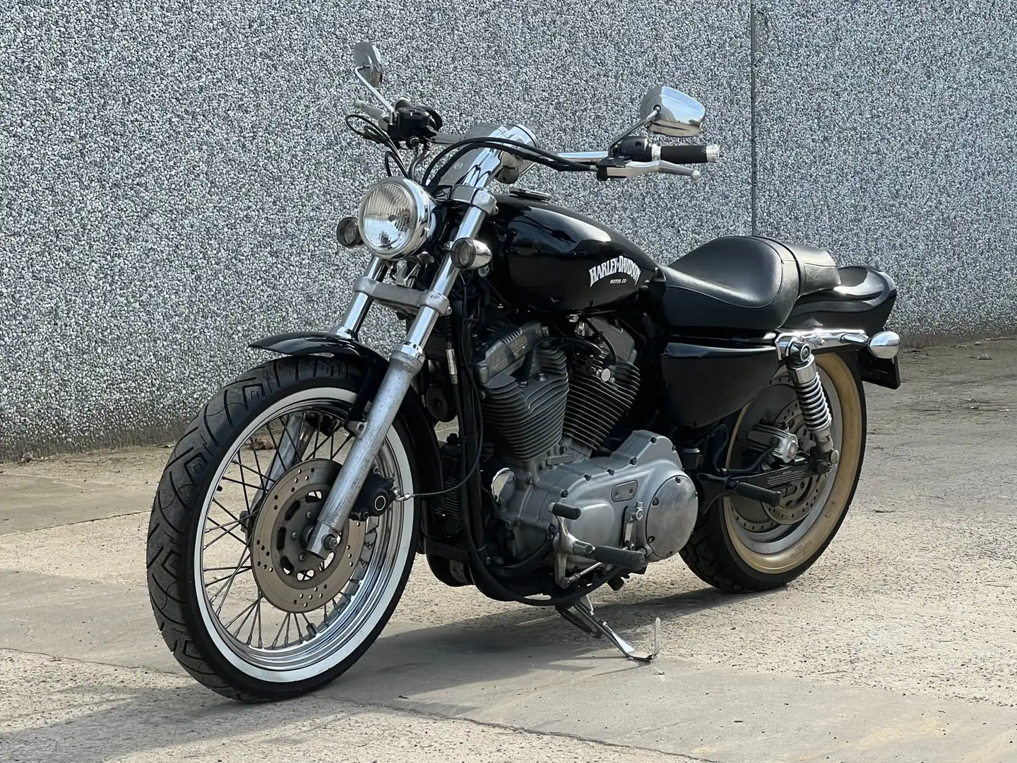 Harley-Davidson Sportster 883 Custom - Ducktail - Black&White edition Schwarz - 1