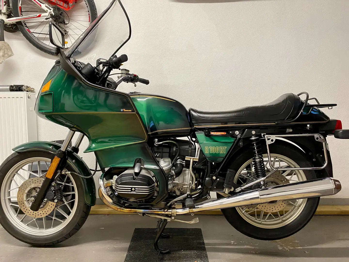 BMW R 100 RT Neufahrzeug NOS (ohne Standschäden, zugelassen) Зелёный - 2