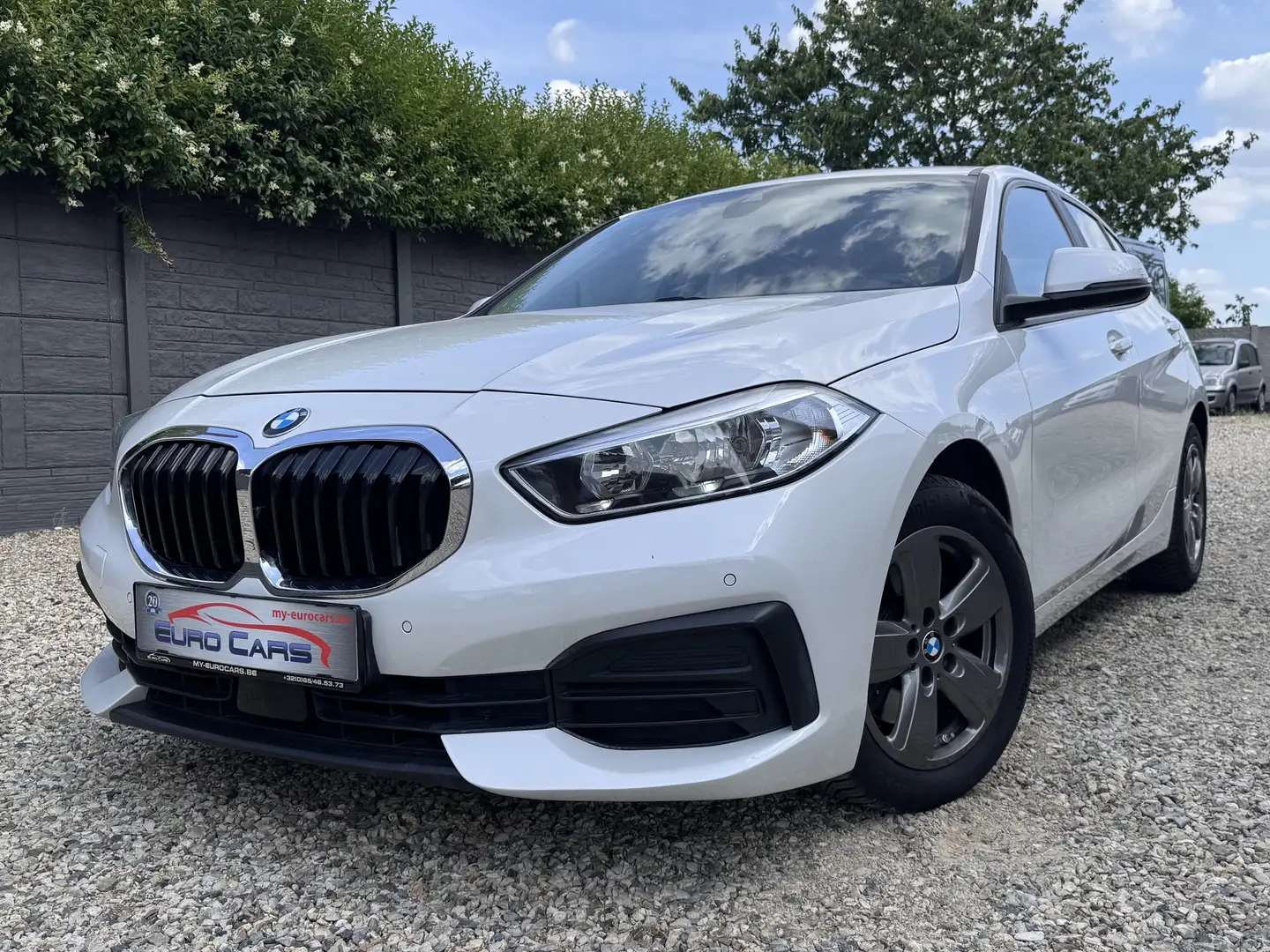 BMW 116 d AdBlue LED/NAVI/CARPLAY/CRUISE/SENSOR/DEPOT Blanc - 1