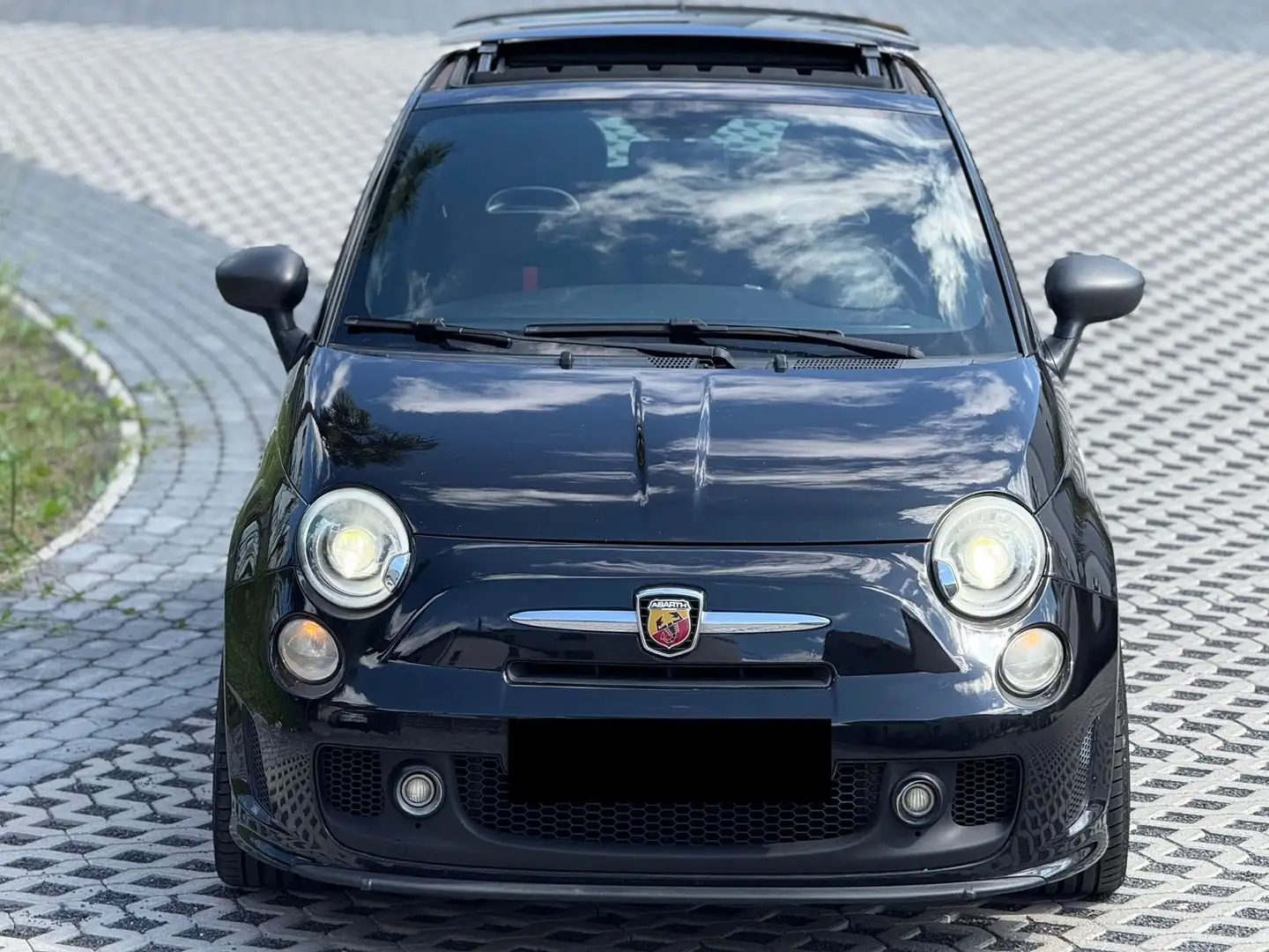 Abarth 500 Fiat 500 ABATRH - 2010 - EURO5 Zwart - 1