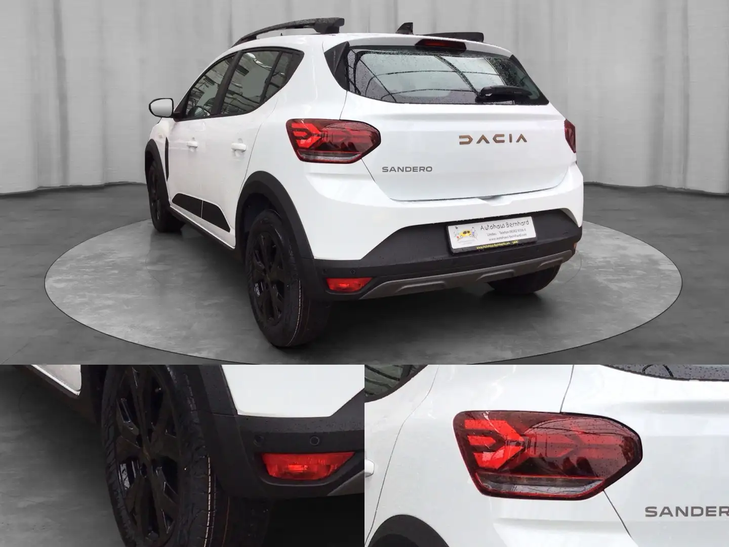 Dacia Sandero Stepway Extreme TCe90 auto Weiß - 2