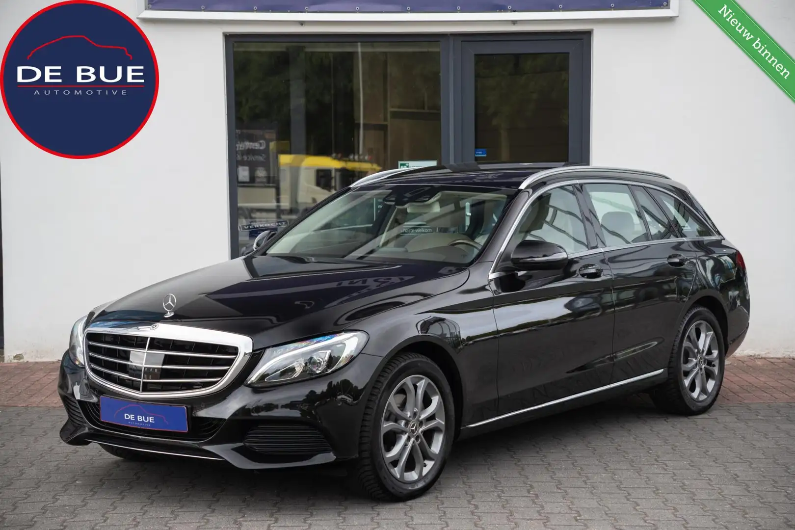 Mercedes-Benz C 180 Estate Prestige Classic|Trekhaak|Panoramadak|Head Schwarz - 1