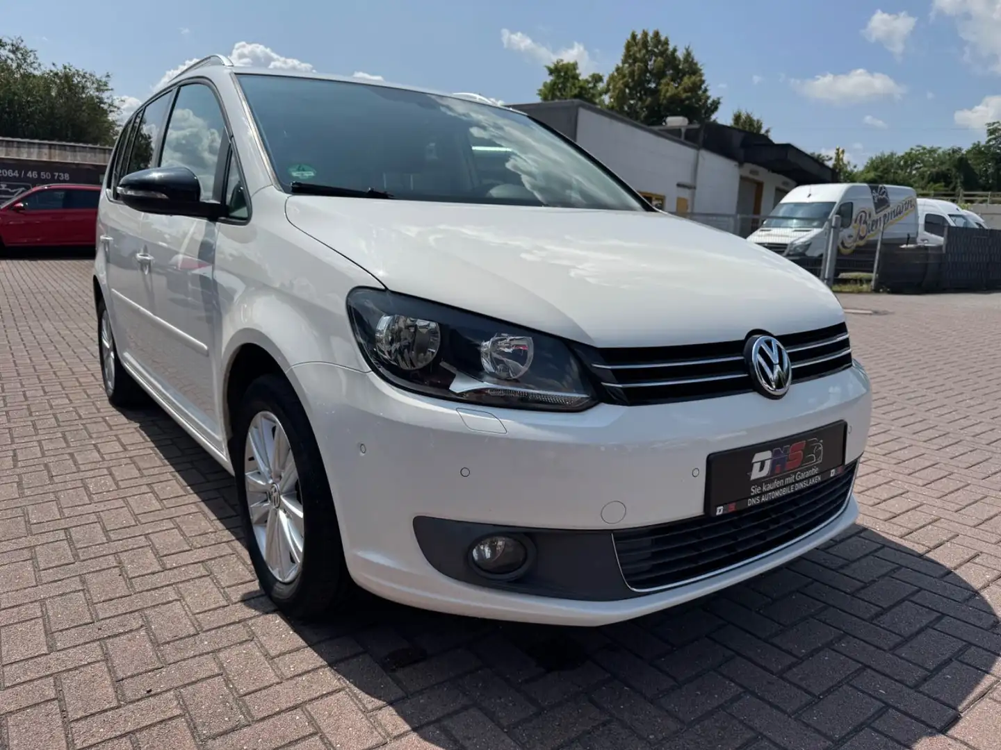 Volkswagen Touran Style BMT*Tüv neu*Garantie* Weiß - 1