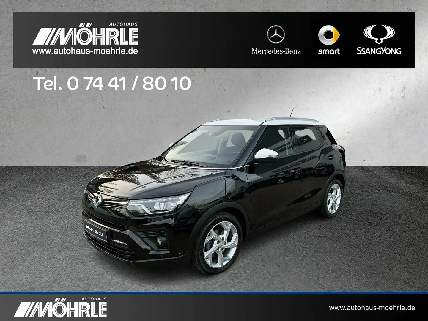 SsangYong Tivoli Tivoli 1.5 P FIZZ 2WD Kamera Navi Sitzheizung Negro - 2