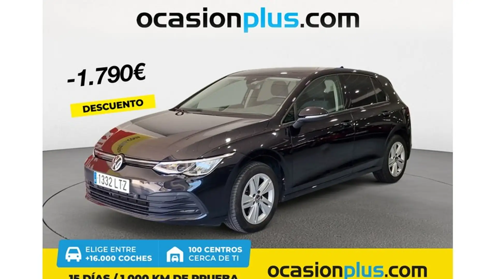 Volkswagen Golf 2.0TDI Life DSG 110kW Zwart - 1