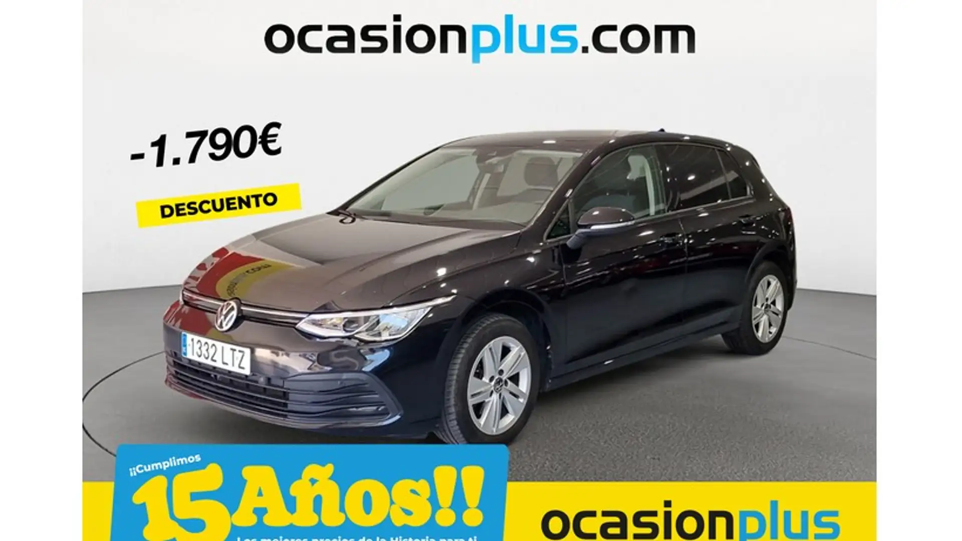 Volkswagen Golf 2.0TDI Life DSG 110kW Negro - 1