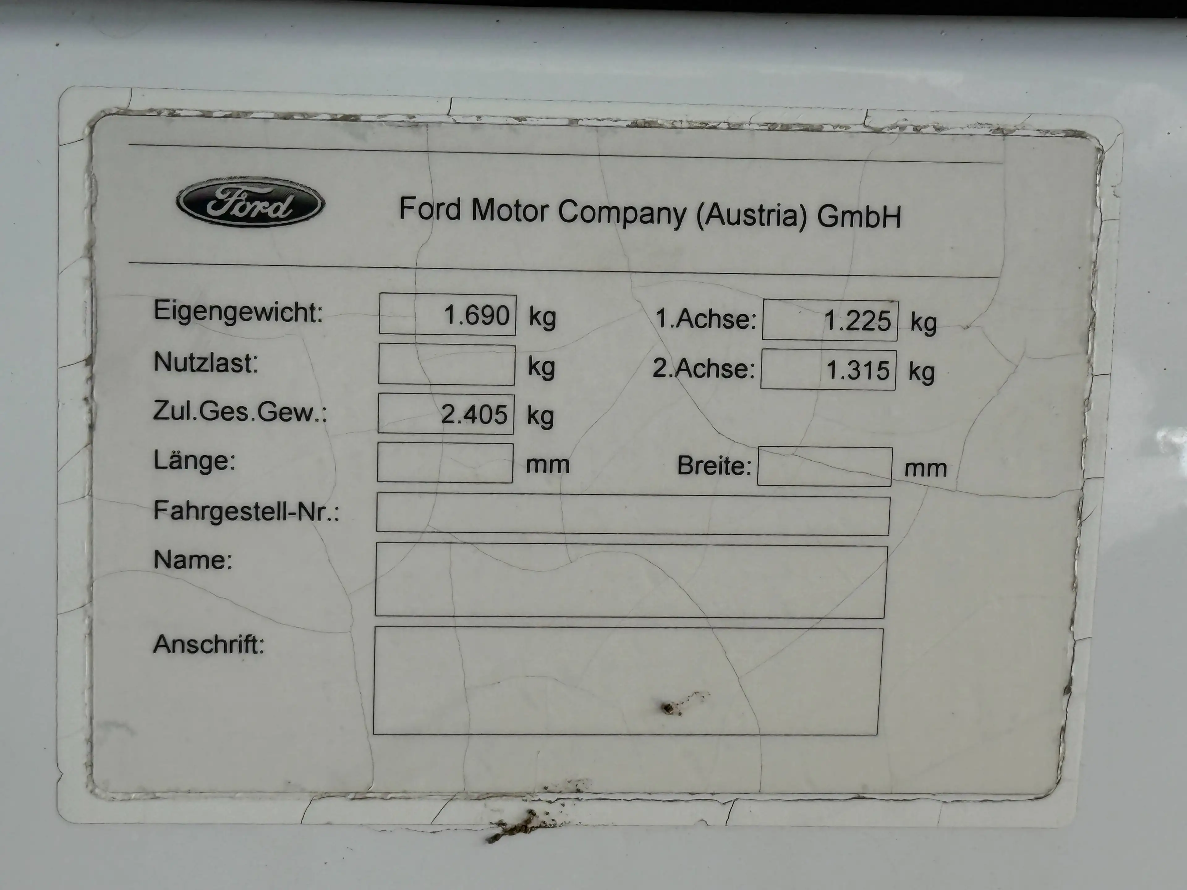 Ford Transit Connect Kasten-Lang Einparkhilfe+5-Sitze+1.Besitz — photo 15