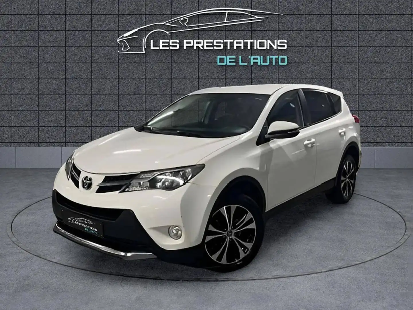 Toyota RAV 4 IV 124 D-4D Life Edition 2WD Blanc - 1