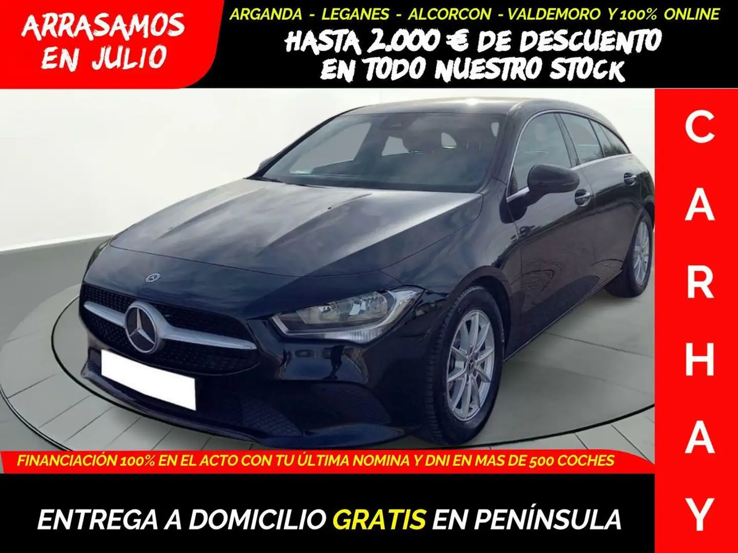 Mercedes-Benz CLA 180 SB Negro - 1