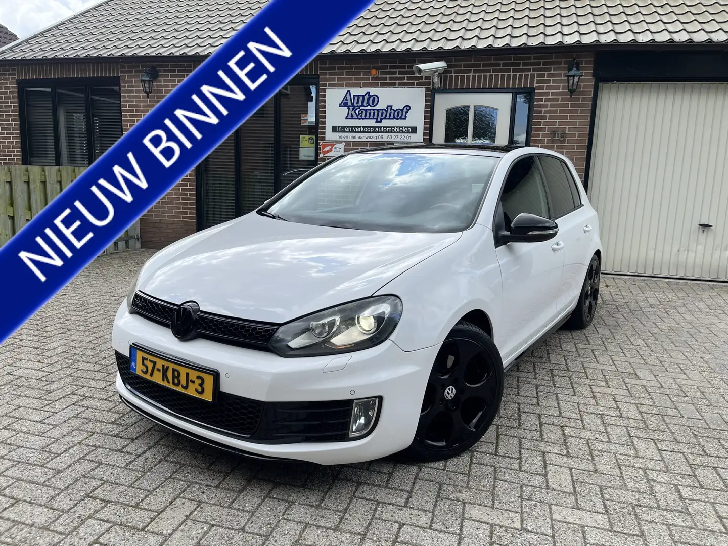 Volkswagen Golf GTI 2.0 5 drs Navigatie DSG Xenon LED Wit - 1