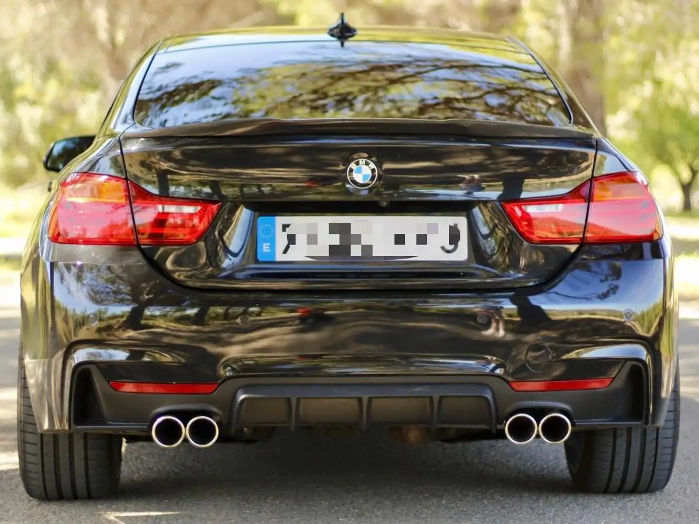 BMW 430 430dA Gran Coupé Fekete - 1
