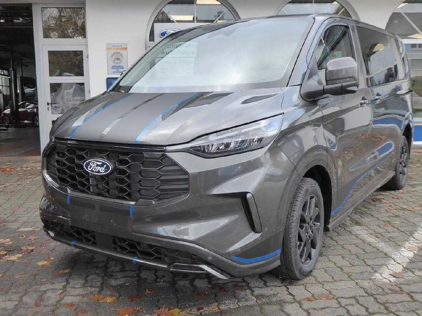 Ford Tourneo Custom 320 L1 Sport 4x4 AHK elektr. Türen Gris - 1